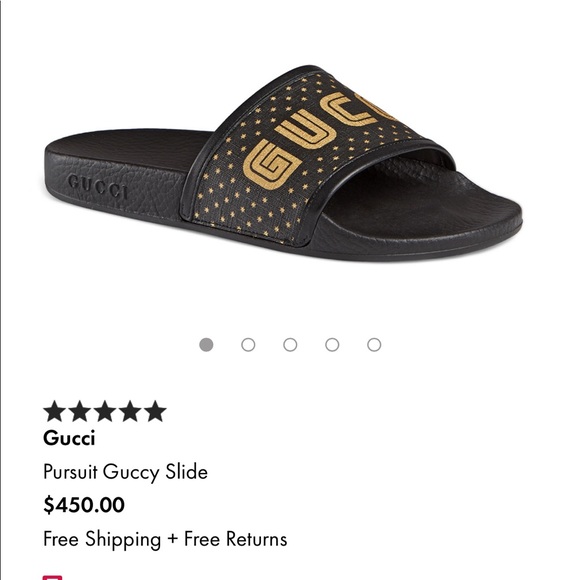 SOLD Gucci slide Pursuit Guccy slide NWT - Picture 2 of 8